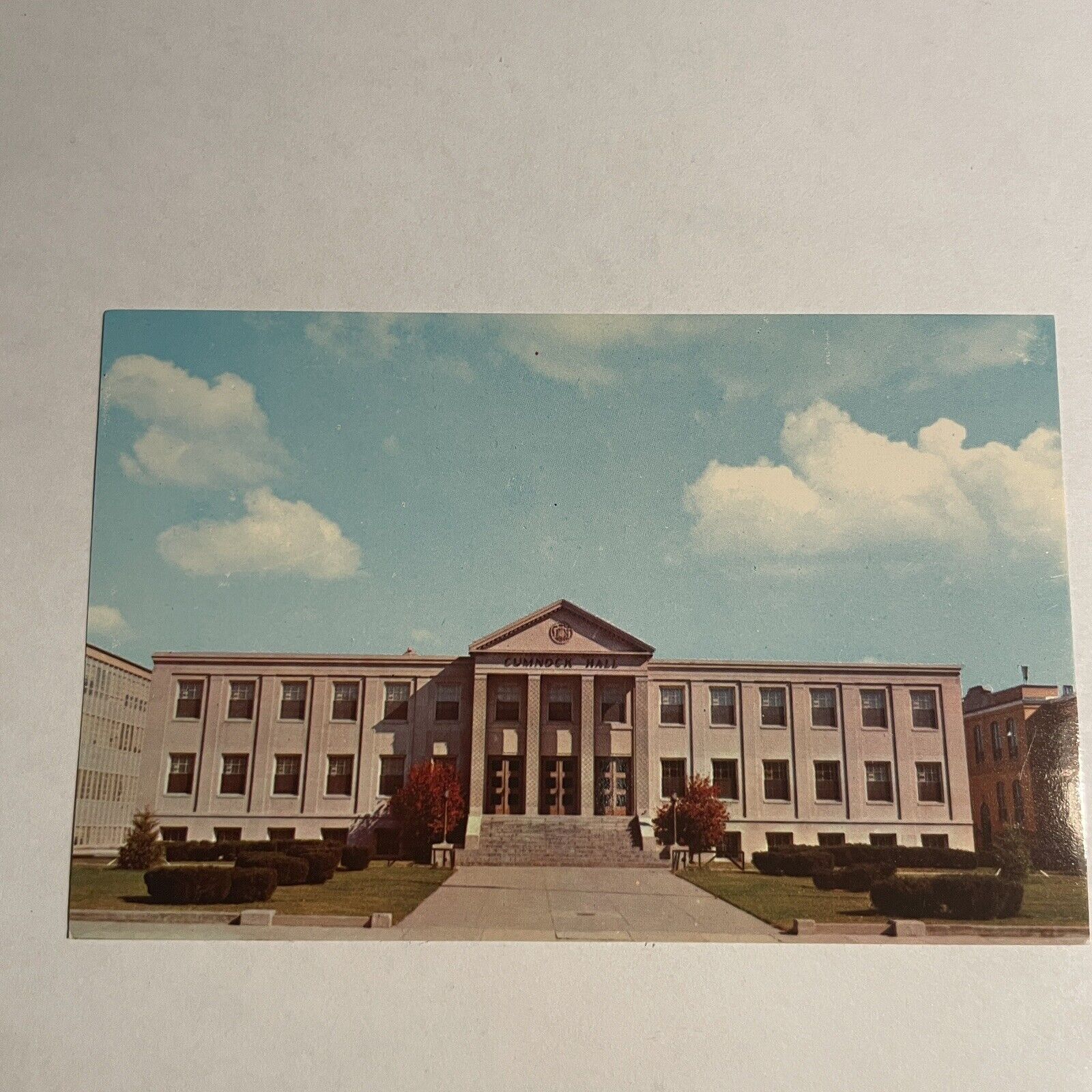 Postcard Cumnock Hall Admin Building Lowell Tech Institute Massachusetts