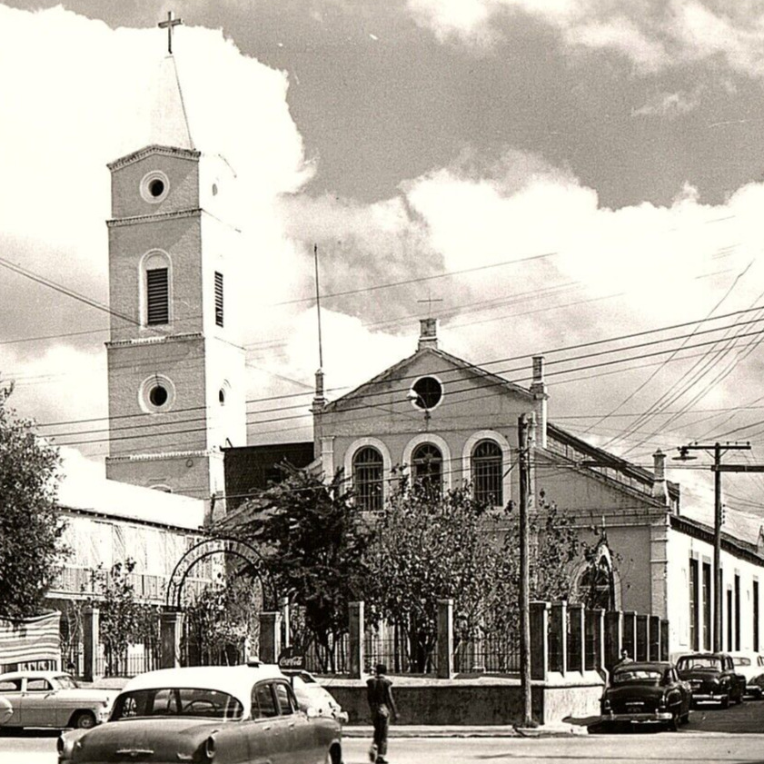 1950s Parroquia Santo Niño Nuevo Laredo Tamaulipas Mexico RPPC Parish Holy Child