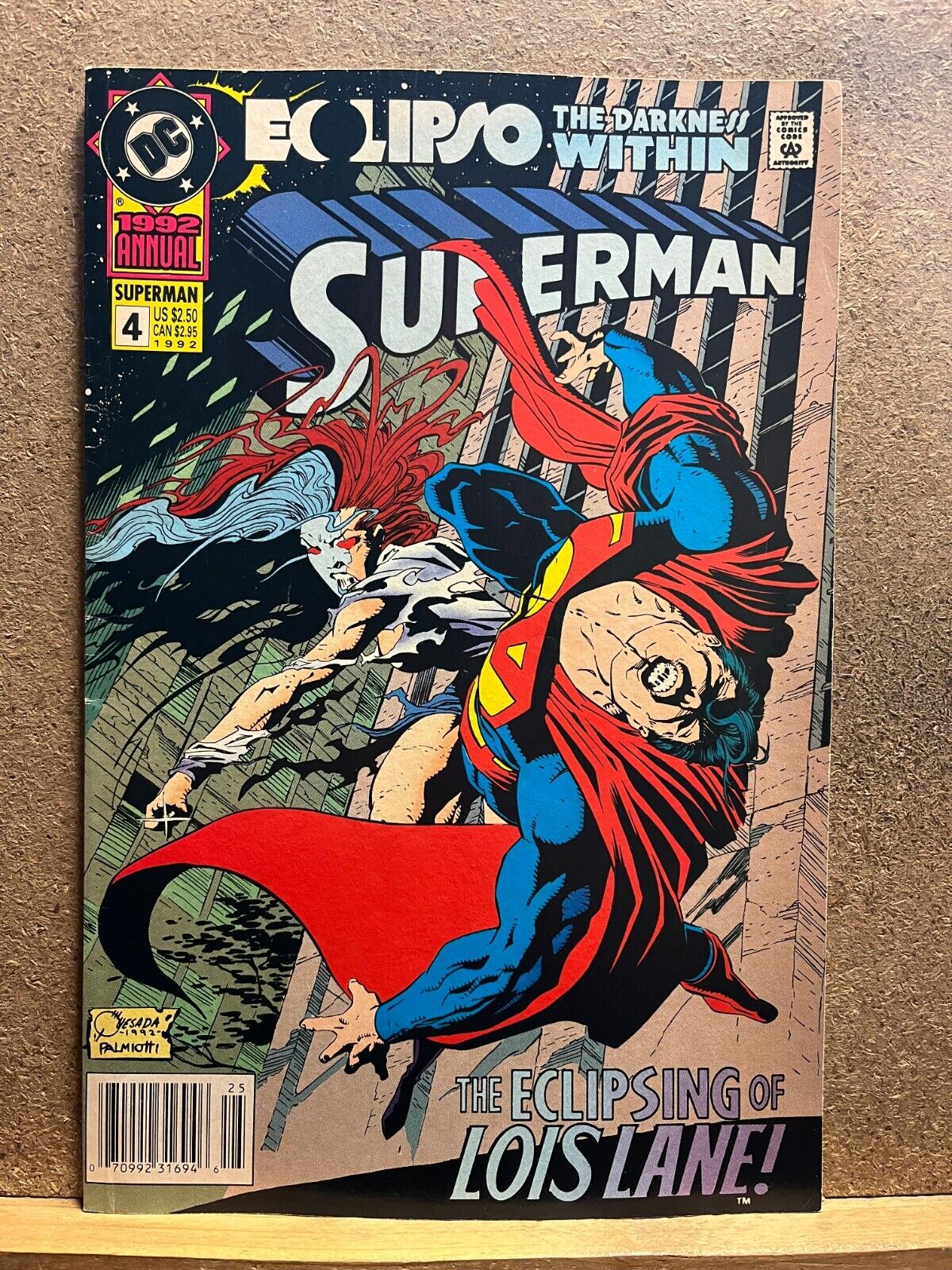 SUPERMAN ANNUAL - # 4 - 1992 - VF