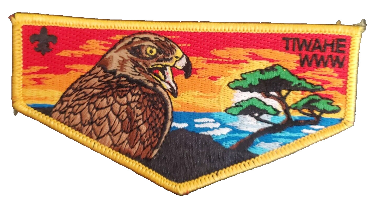 Tiwahe WWW Eagle BSA Boy Scout Patch