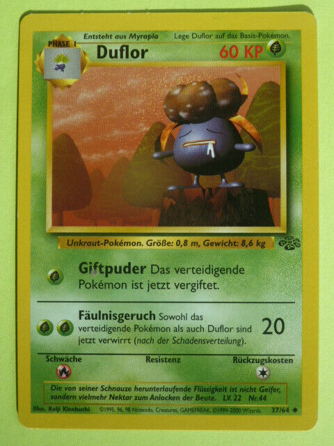 Pokemon - Duflor - German 37/64 (1999-2000)