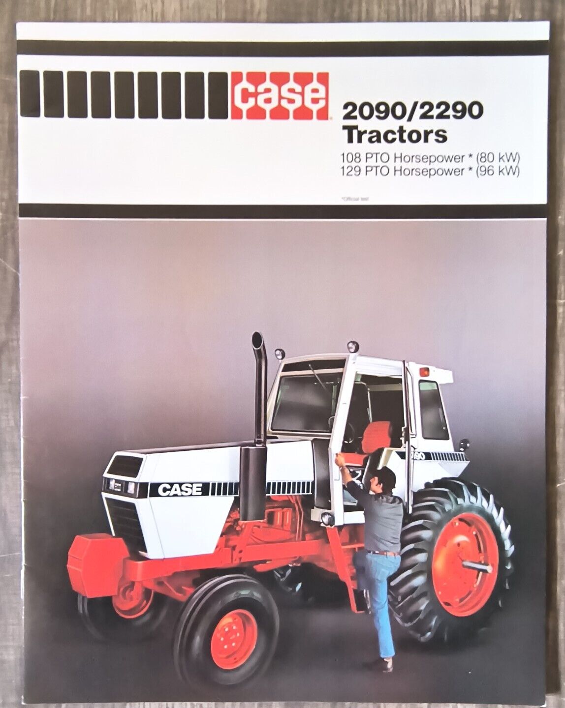 1970s Case International Tractors Sales Brochure 2090 2290 Advertising Catalog