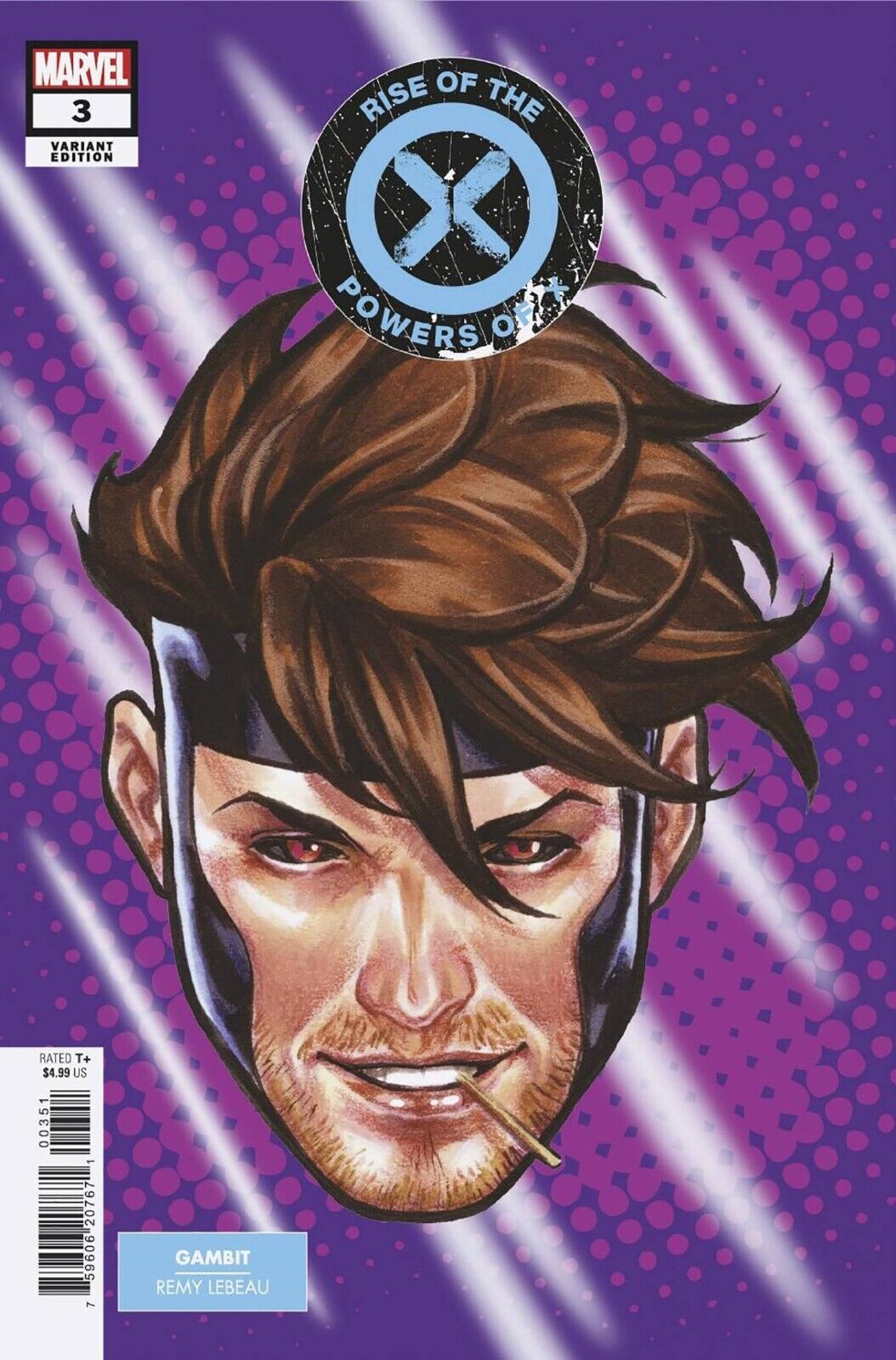 Rise of the Power of X #3 Cvr E Brooks Headshot Marvel 2024 1st Print NM