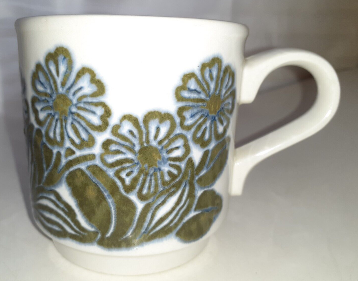 Vintage Biltons Stoneware Coffee Mug Made In England, 3-1/4\