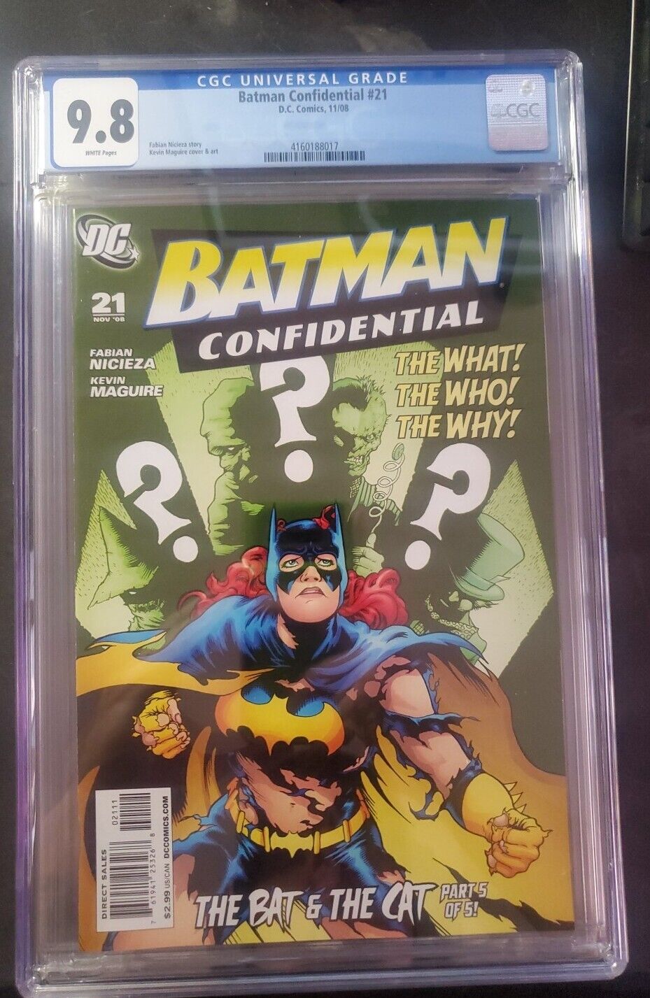 Batman Confidential #21 ,2008, CGC 9.8