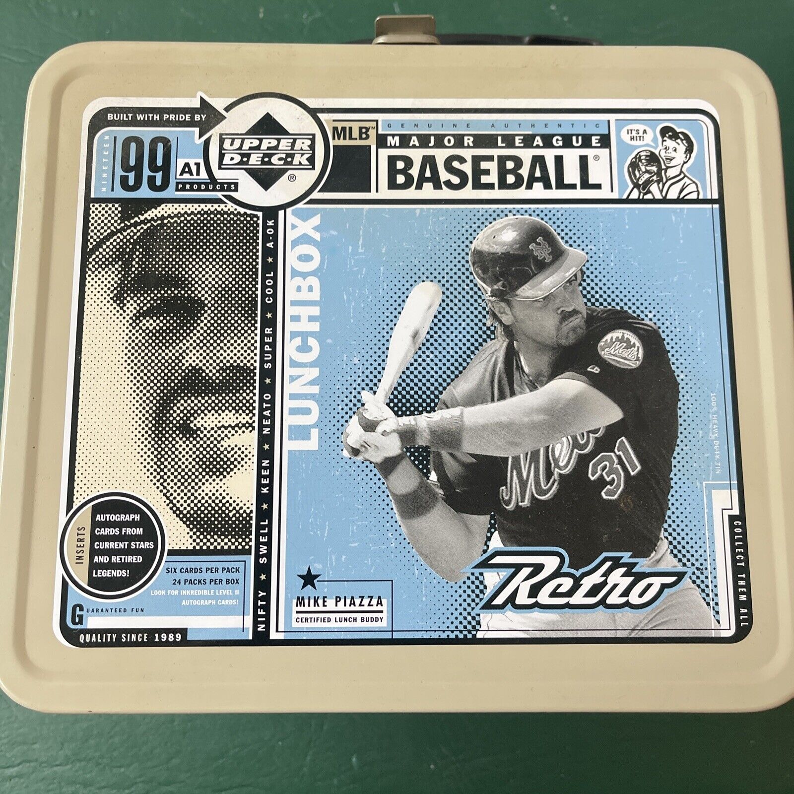 Retro Lunchbox MLB MIKE PIAZZA 99 Upper Deck