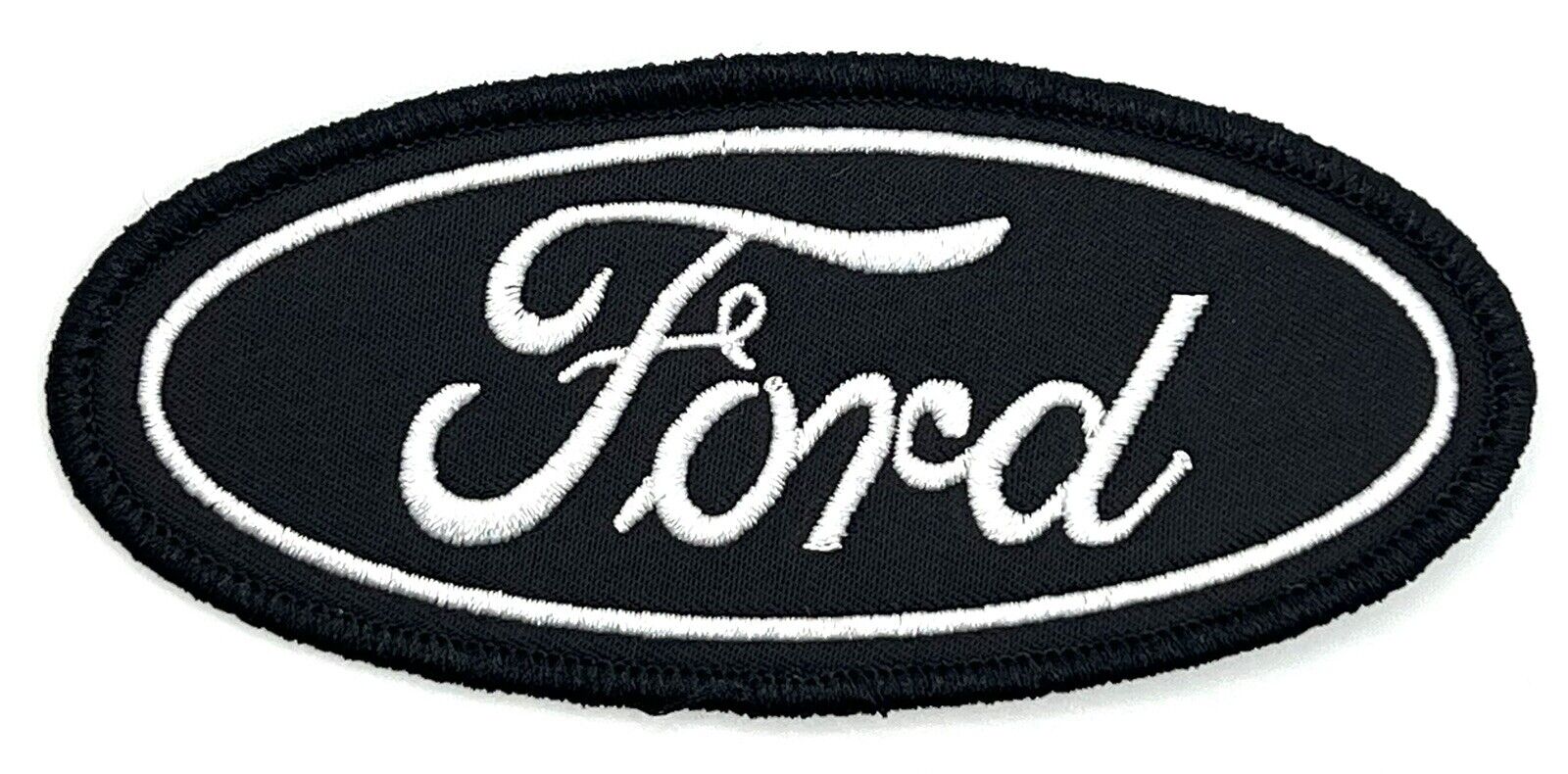 Ford Motorsports Truck Black Car Vintage Style Retro Patch Iron Cap Hat Racing