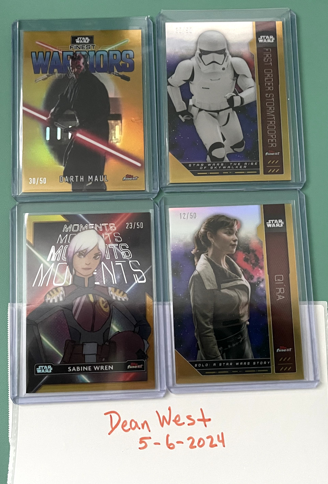 2023 Topps Star Wars Finest Parallels - You Pick -