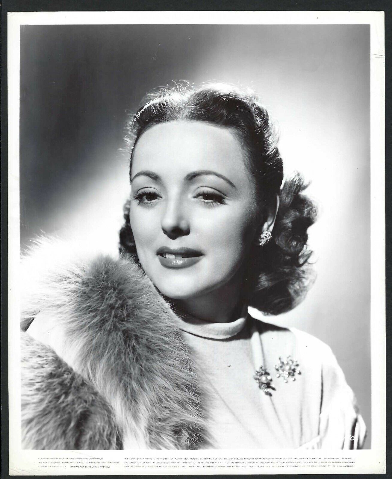 HOLLYWOOD ACTRESS Lina Romay VINTAGE 1949 ORIGINAL PORTRAIT PHOTO