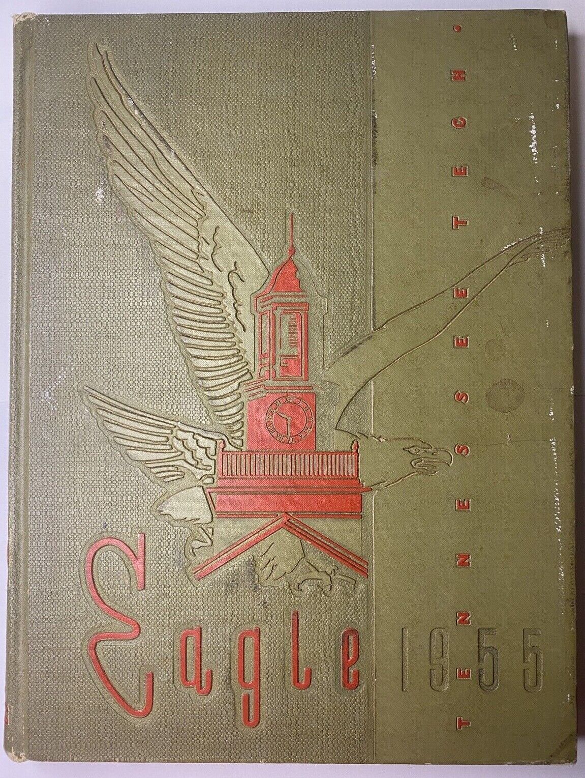 Tennessee Tech University Yearbook Polytechnic Cookeville TN Eagle Vintage 1955