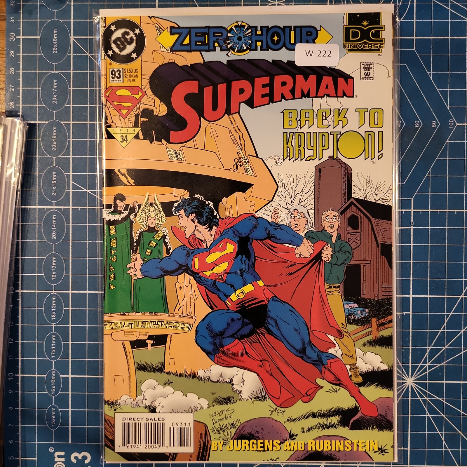 SUPERMAN #93 VOL. 2 8.0+ DC COMIC BOOK W-222