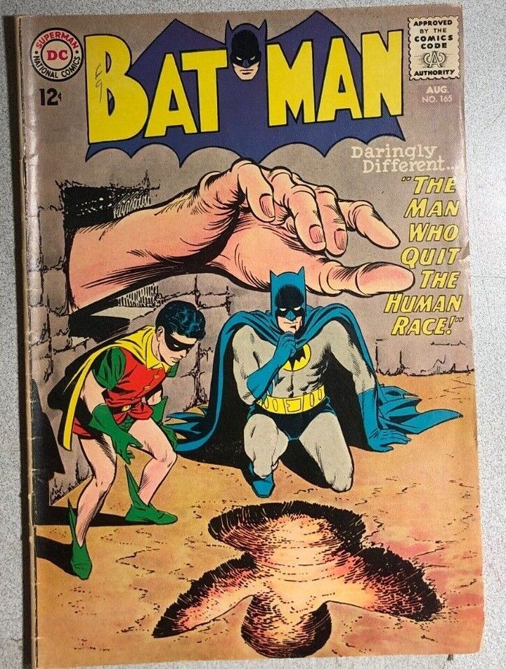 BATMAN #165 (1964) DC Comics VG+