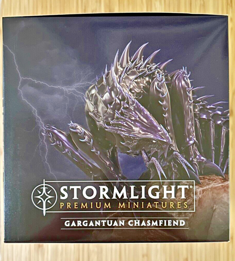 Stormlight Archive Miniature Gargantuan Chasmfiend ~ Brotherwise Kickstarter NIB