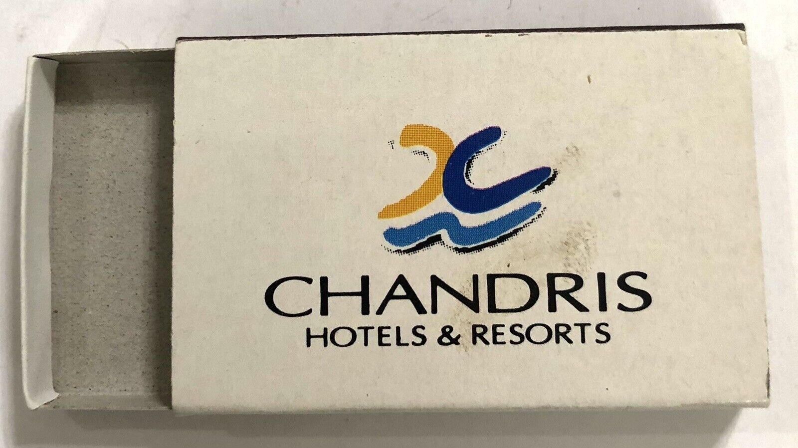 Vintage Empty Matchbook Box Cover - Chandris Hotels & Resorts Greece
