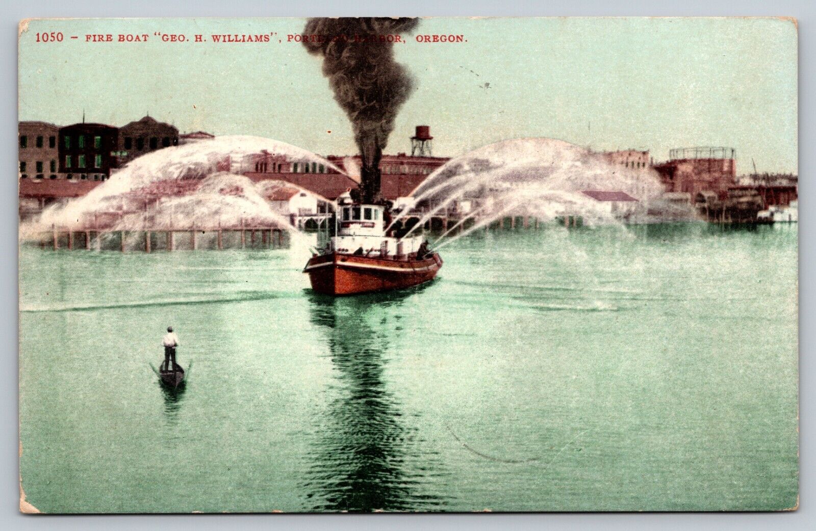 PORTLAND OR - Fire Boat George H. Williams Portland Harbor