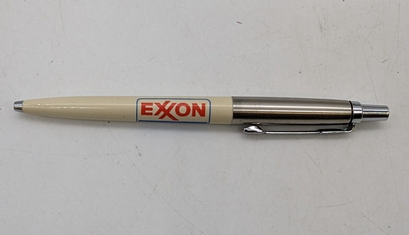 Vtg Exxon Advertising Parker Ballpoint Click Pen