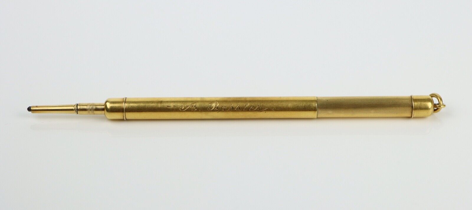 Antique 14K Gold Mechanical Lead Case Pendant