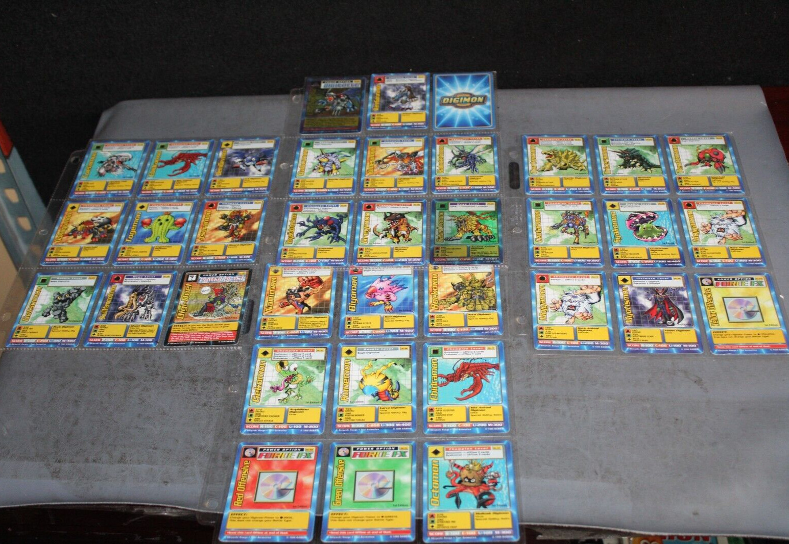 Lot of Vintage Digimon Cards