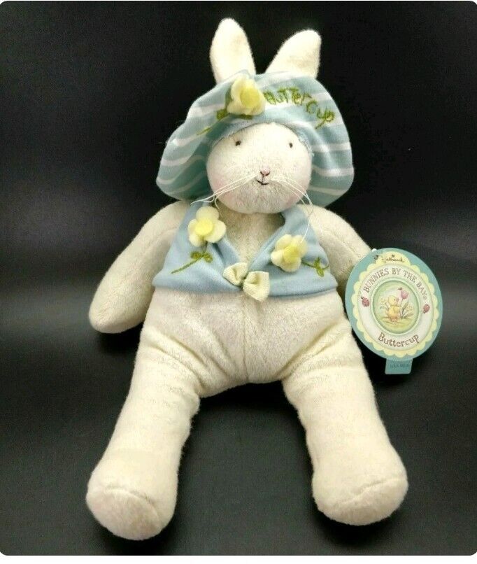 Vintage Hallmark Bunnies by the Bay Plush Easter Bunny Rabbit Buttercup Doll