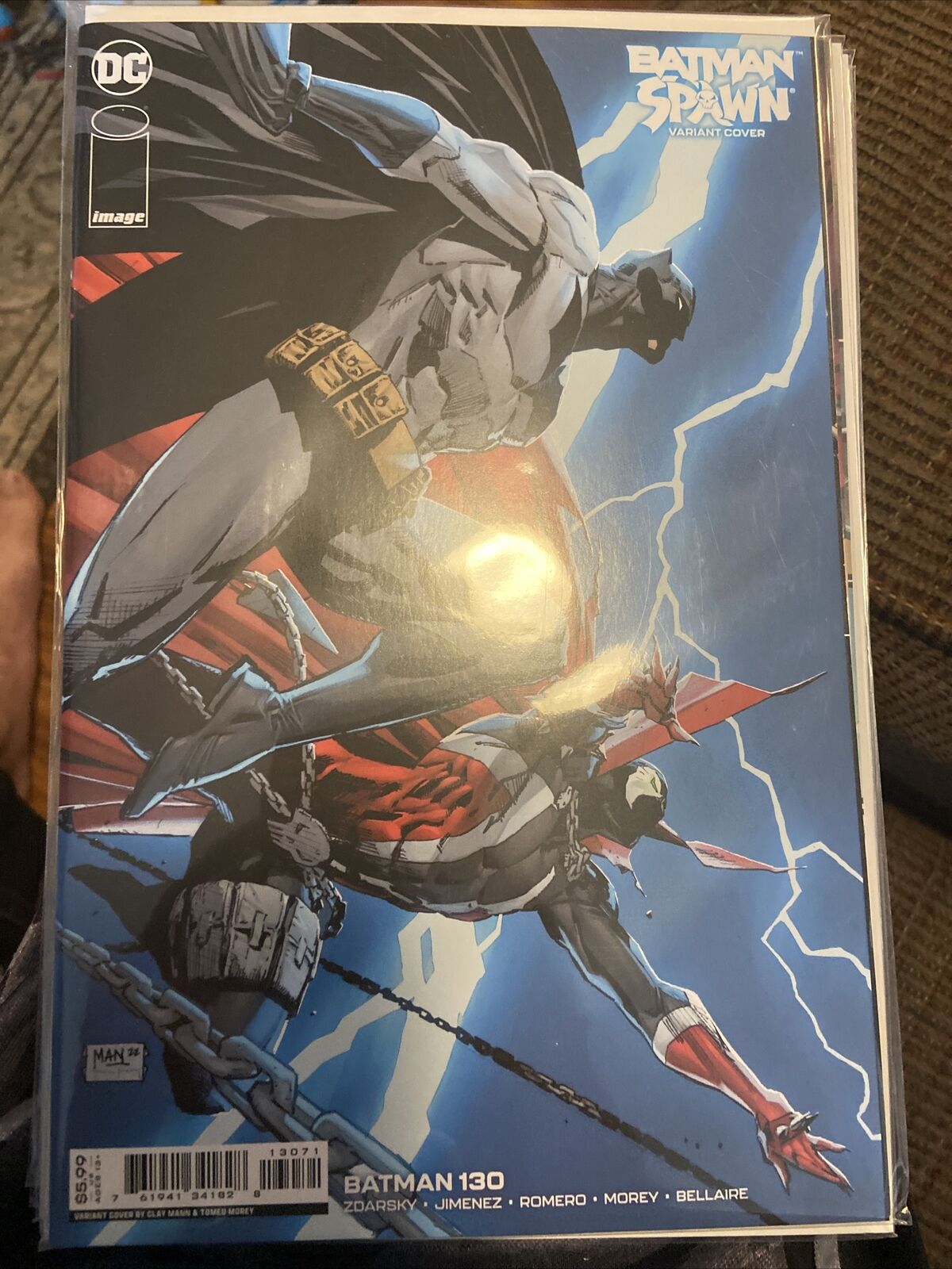 Batman #130 G Spawn Cover DC 2022 VF/NM Comics