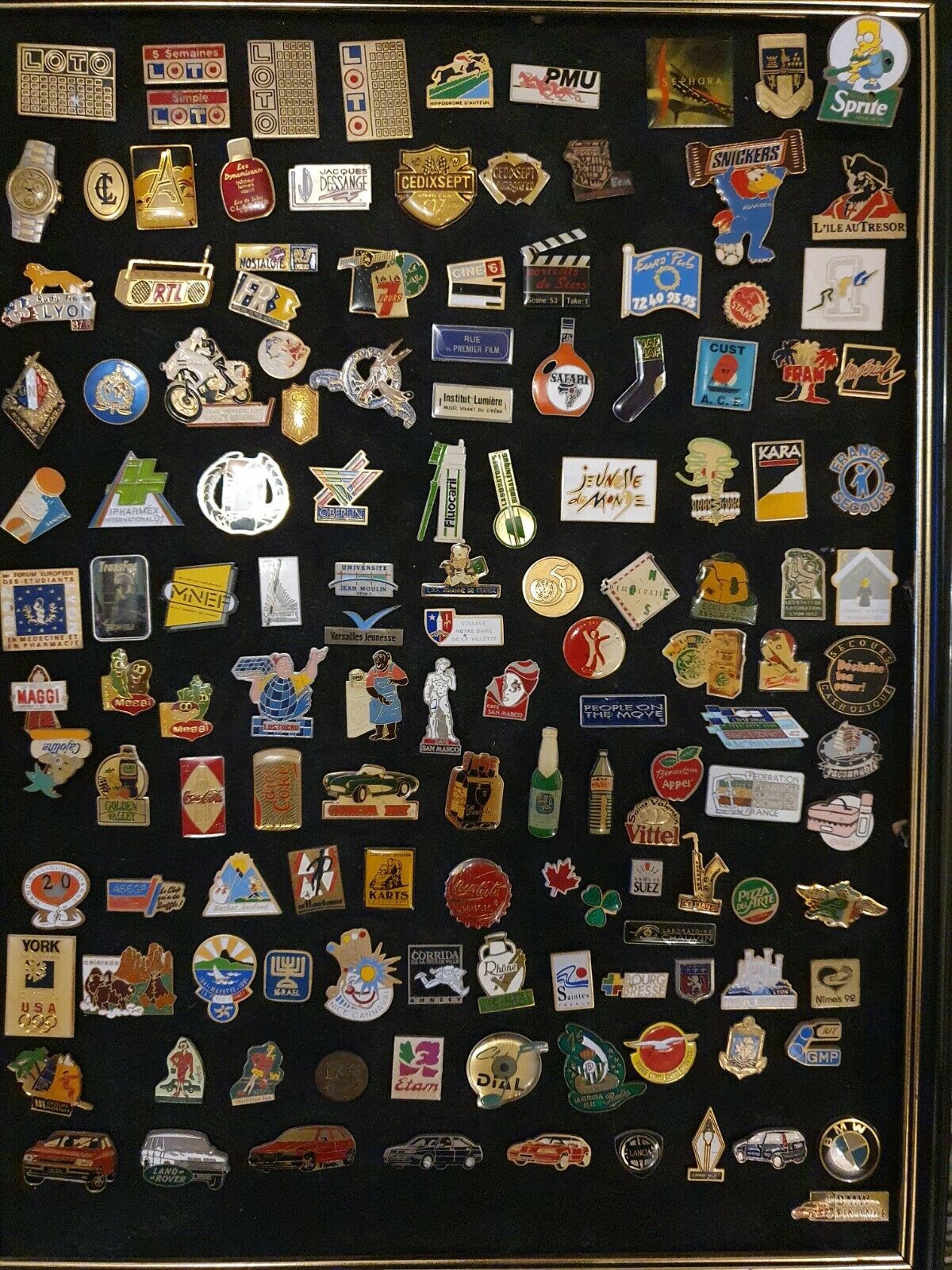 Rare Lot of 130 Antique, Vintage or Sought Collector's Pin's 