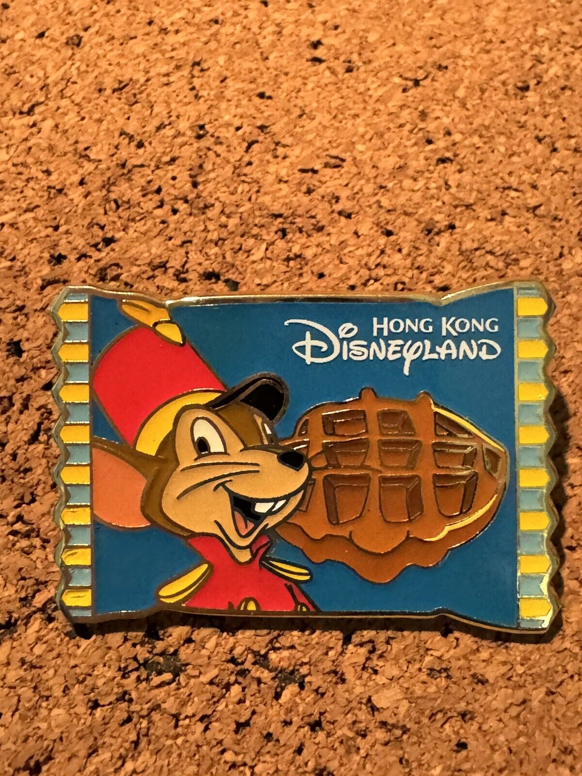HKDL Hong Kong Disney Pin Trading Carnival Snack Dumbo Timothy Mouse LE 600