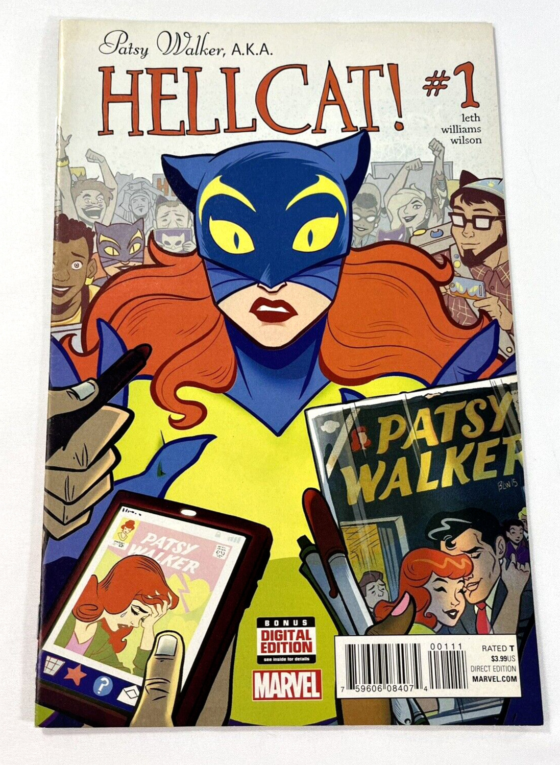 Patsy Walker AKA Hellcat #1 Comic Book 2016 Marvel