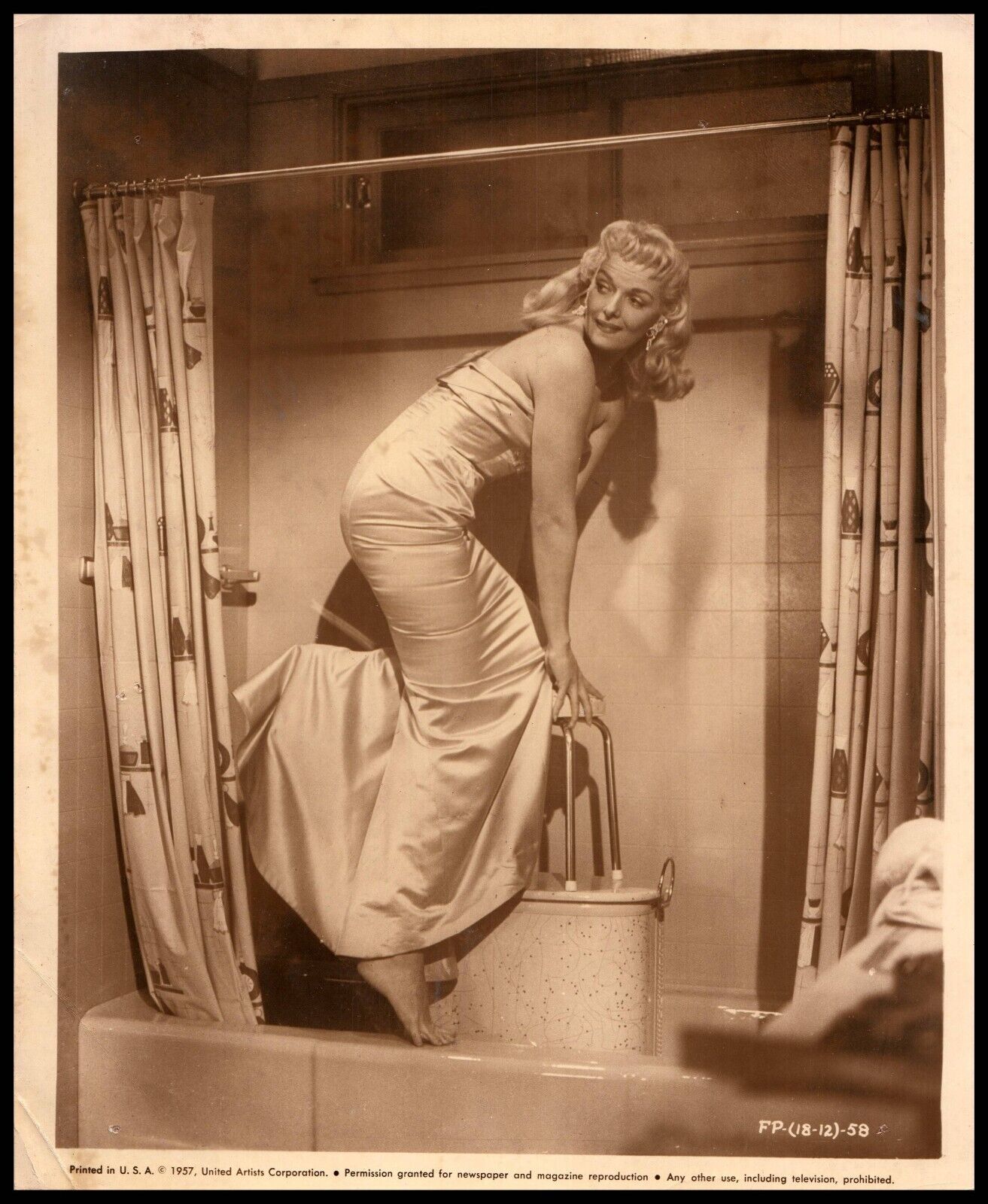 Jane Russell (1957) ❤️ Vintage Hollywood Beauty Stylish Bombshell Photo K 513