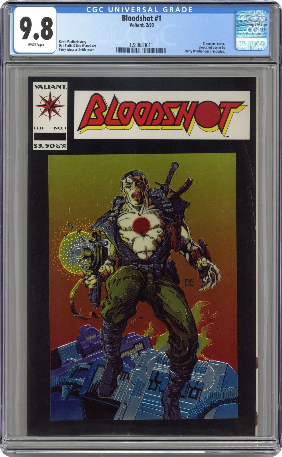 Bloodshot #1 CGC 9.8 1993 1289683011