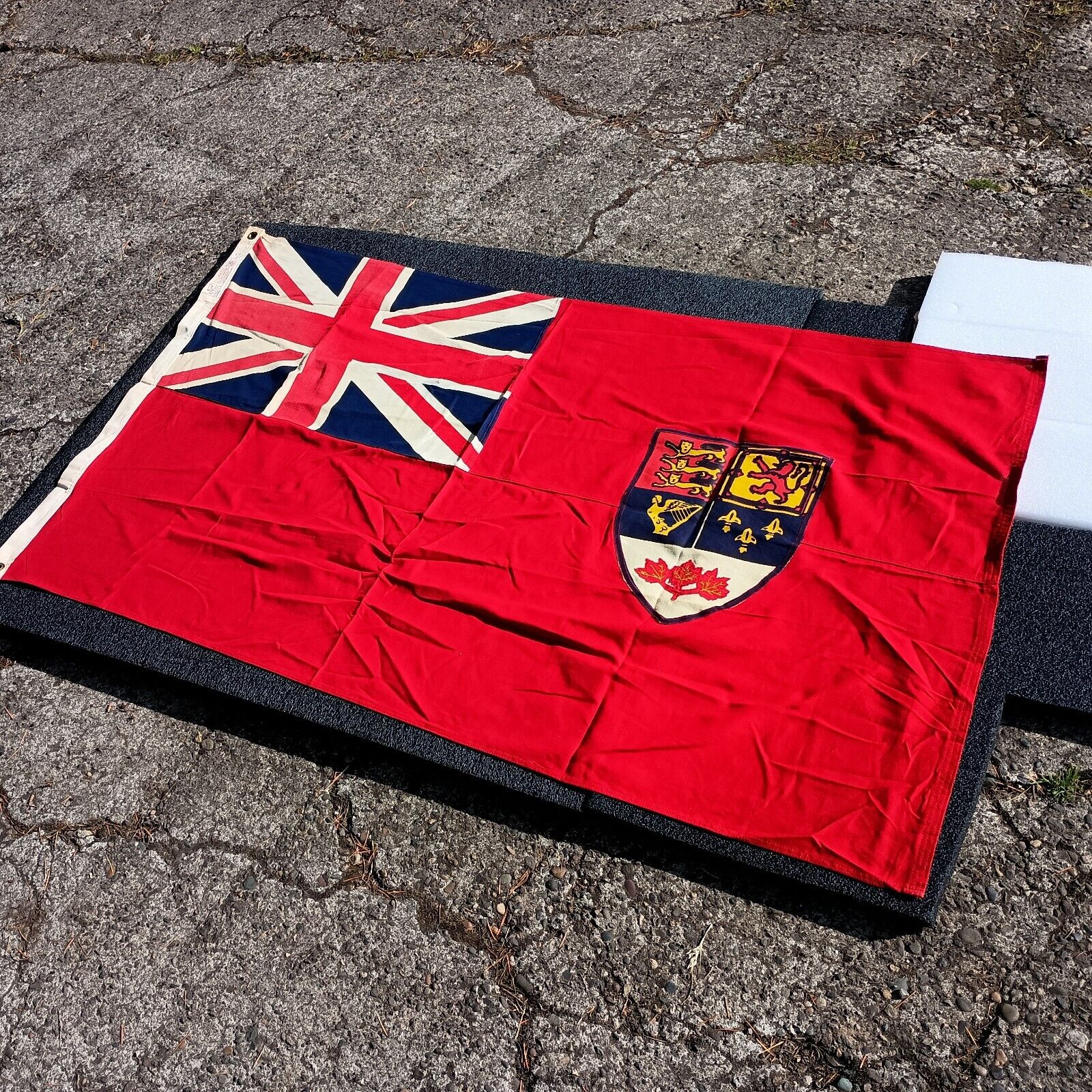 Vintage Canadian Flag Red Ensign