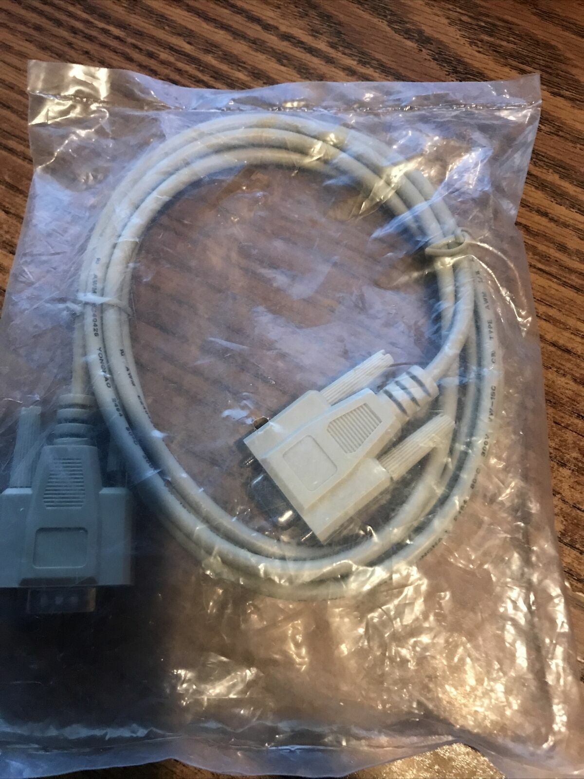 6ft Serial NULL-MODEM  DB9/DB9 Male to Female Cable