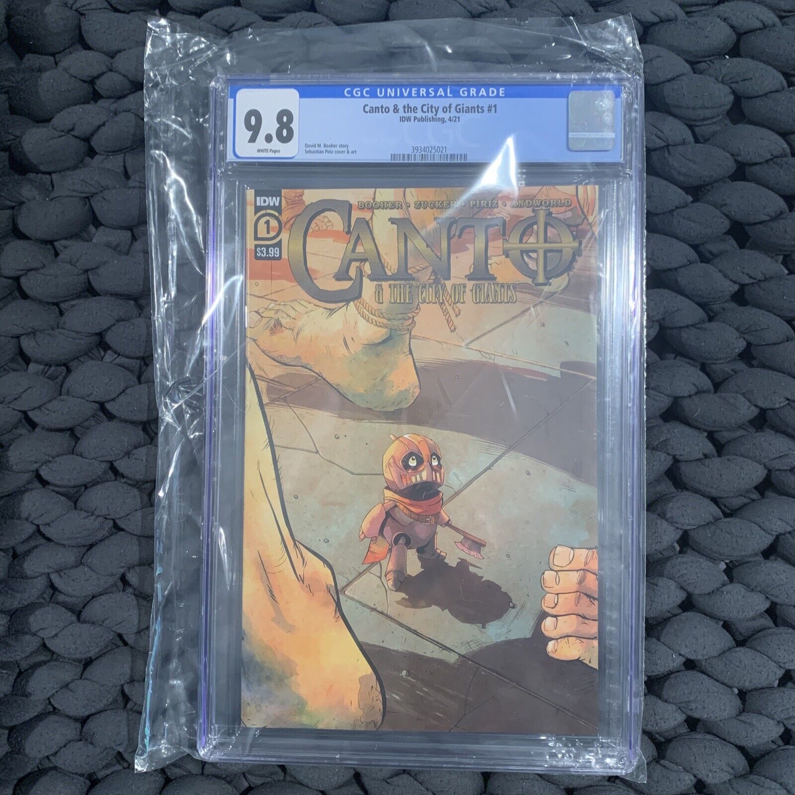 Canto & the City of Giants # 1 CGC 9.8 Canto Reunites w/ Giant Guardians of Dis