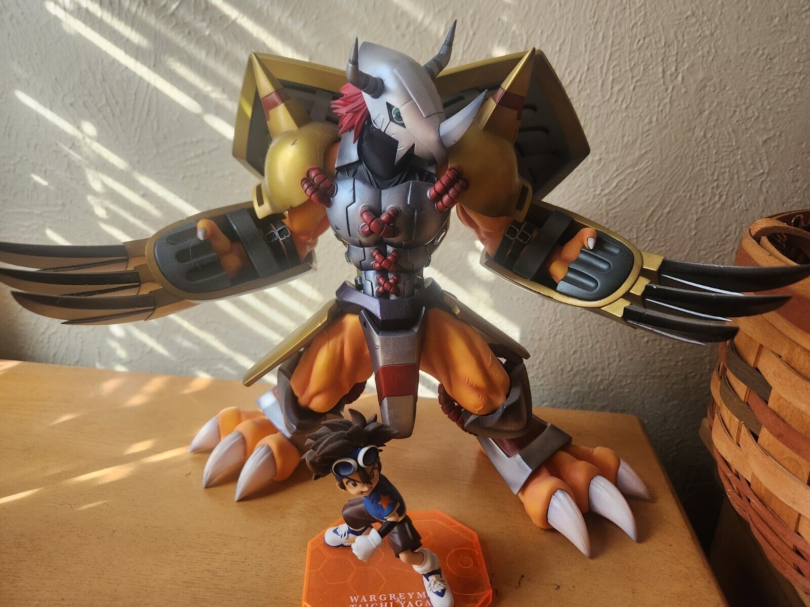 G.E.M. Digimon Wargreymon & Yagami Taichi PVC figure Megahouse (100% authentic)