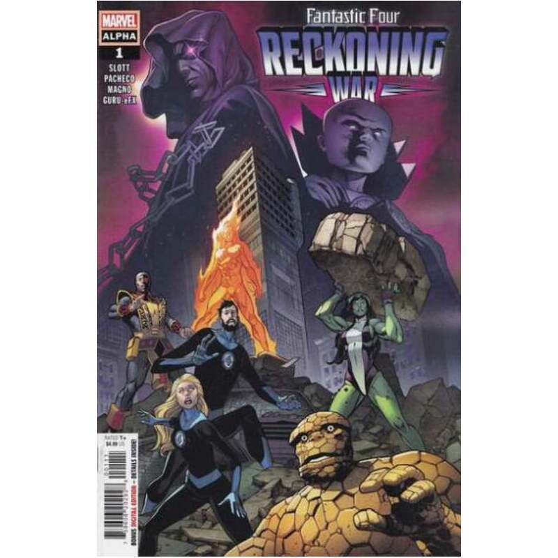 Fantastic Four: Reckoning War Alpha #1 in Near Mint condition. Marvel comics [c*