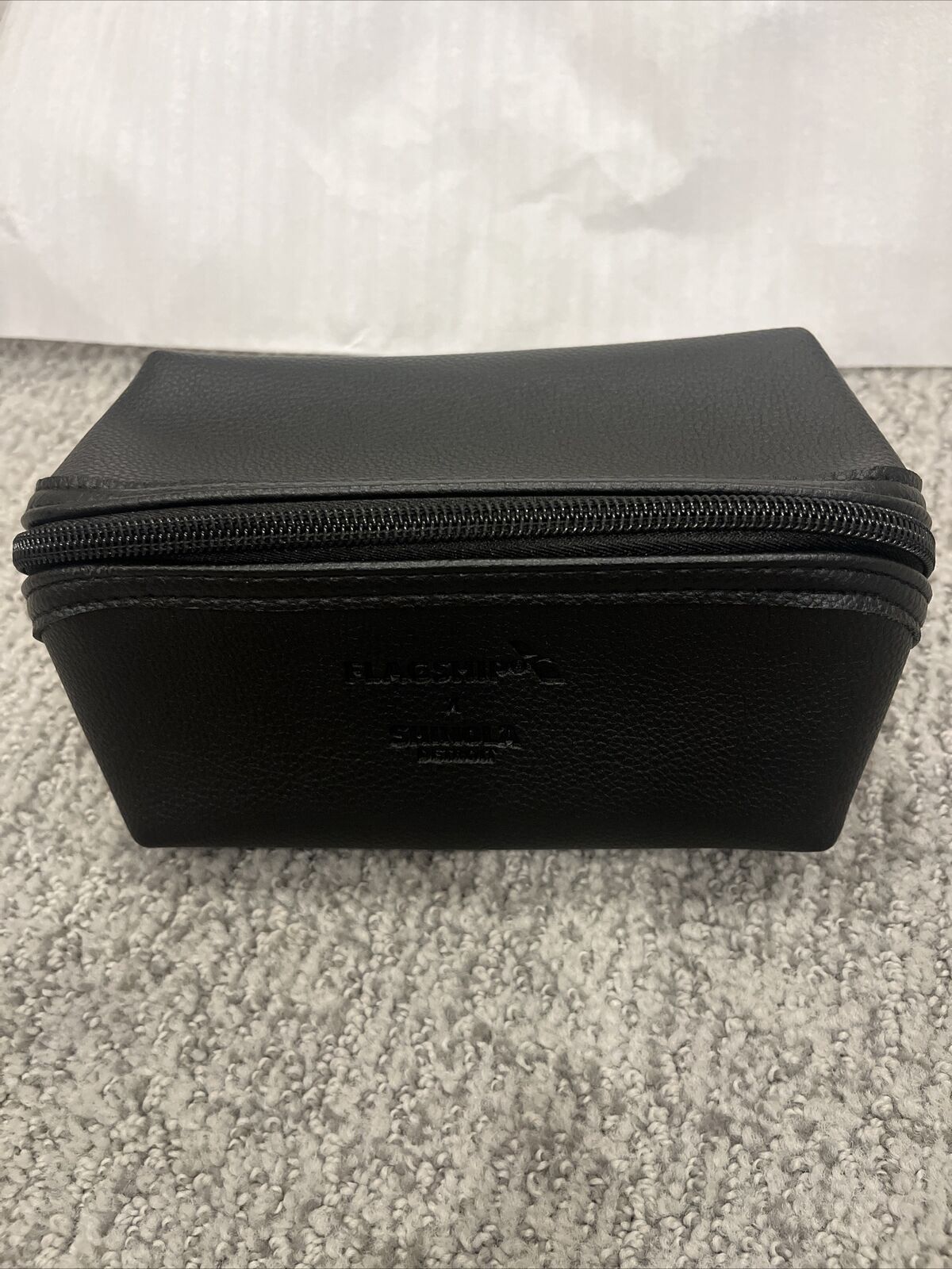 American Airlines Shinola Detroit Flagship Black First Class Amenity Kit - NEW