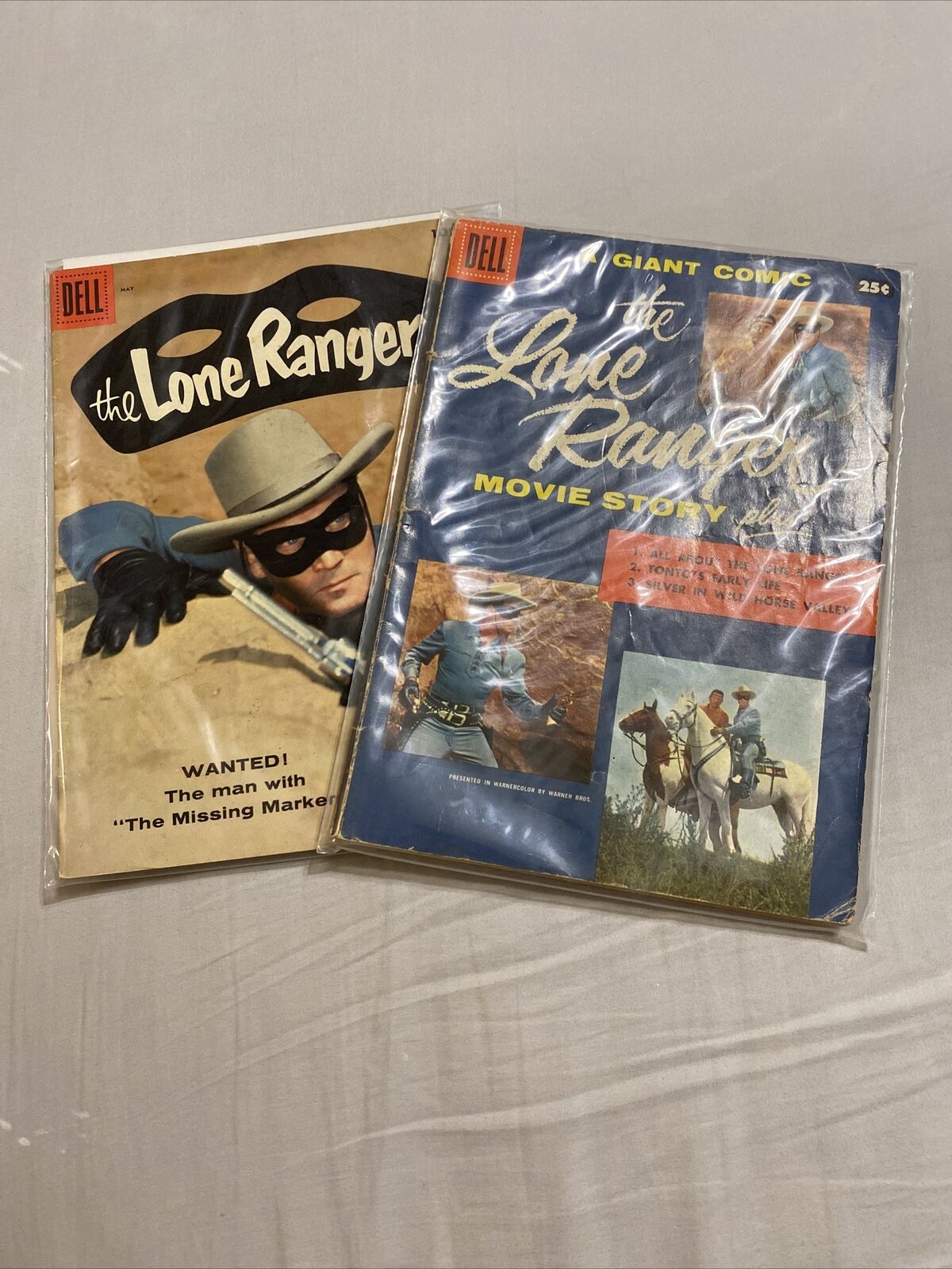 Vintage The Lone Ranger Comic Lot