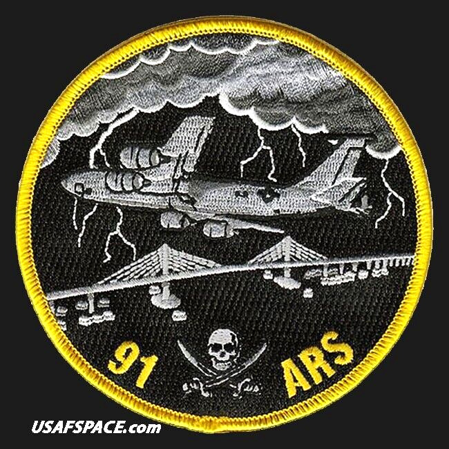 USAF 91st AIR REFUELING SQ -91 ARS- MACDILL AFB, FL - ORIGINAL VEL PATCH