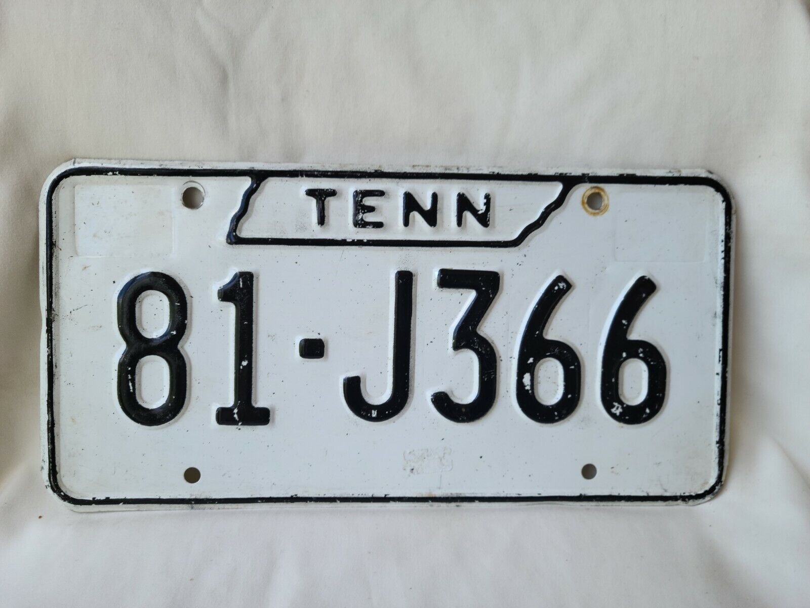  Vintage 1976 Tennessee Jackson County License Plate 0322