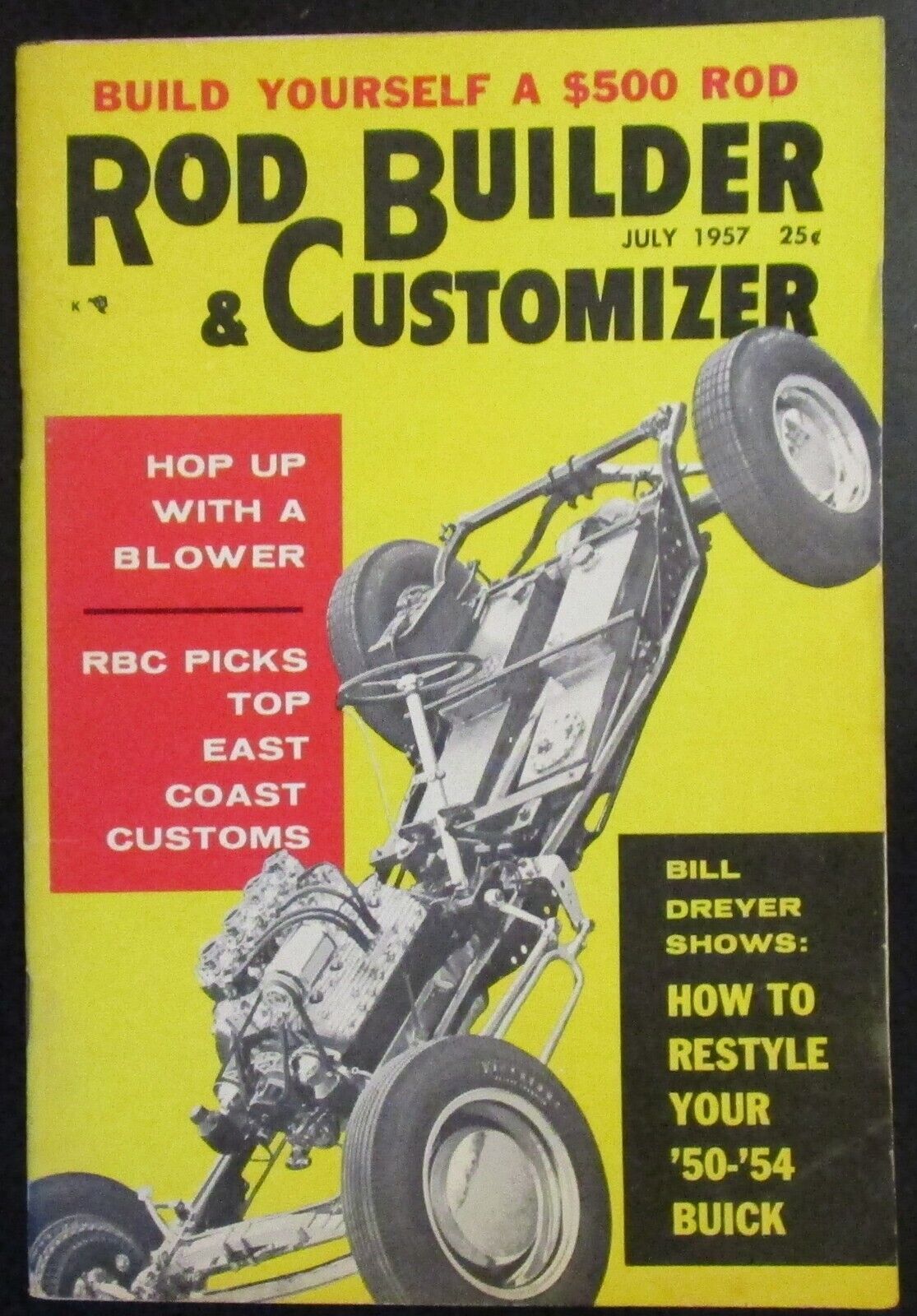 Rod Builder & Customizer Magazine July 1957