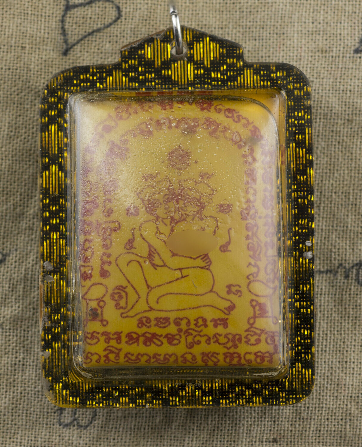 Amulet Focus Pads Hook & Jab, Mma Khmer Yin Flip Flop Talisman Oil Couple 1750