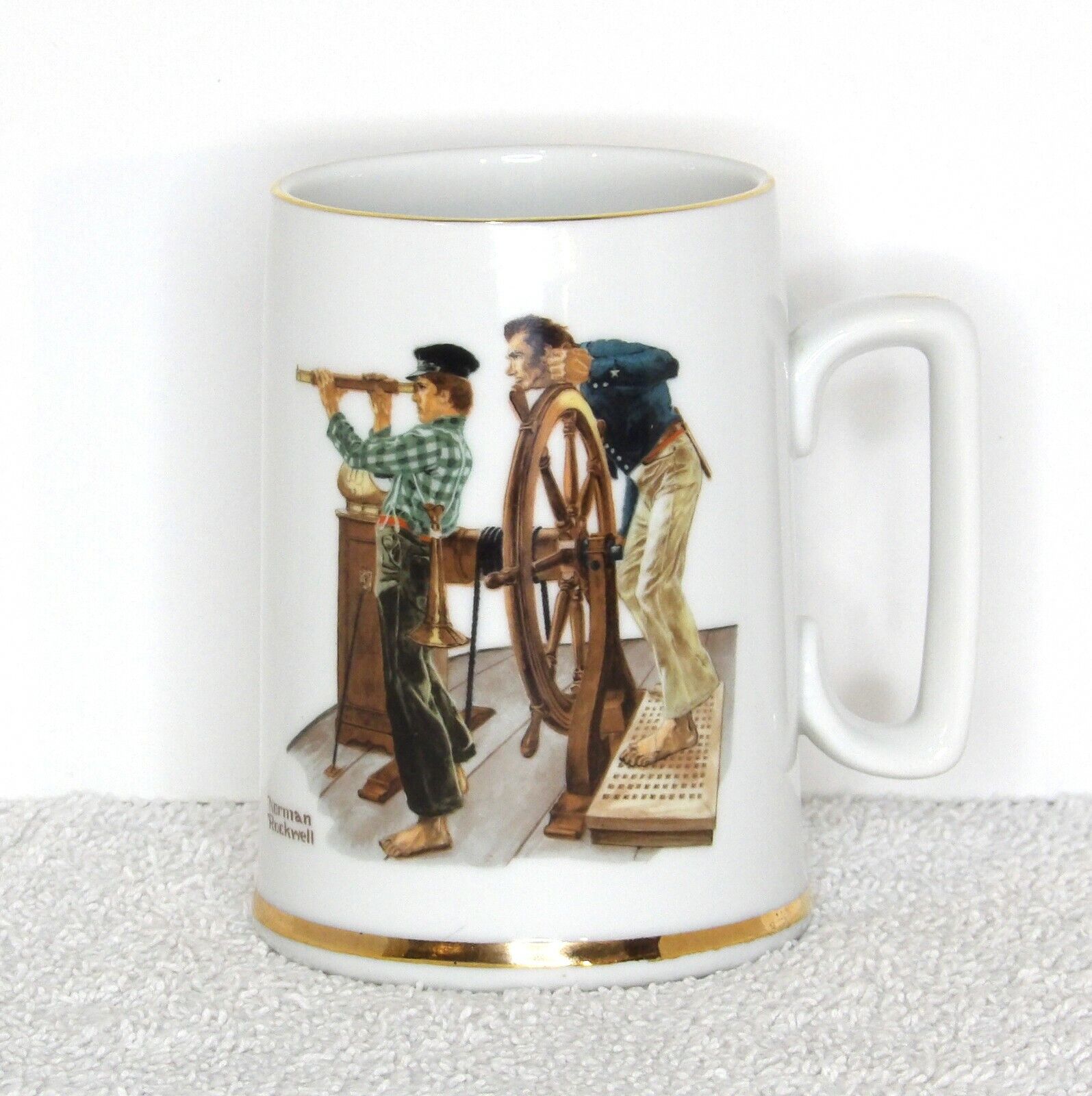 Norman Rockwell Coffee Mug \
