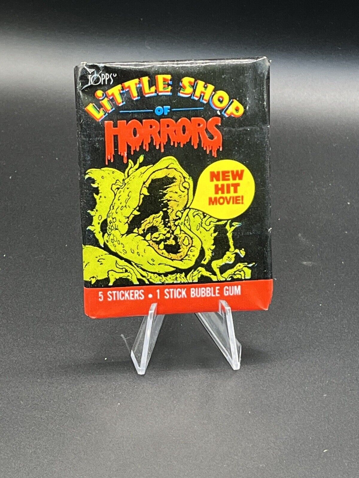 1986 Topps Little Shop of Horrors Trading Card Pack Sealed