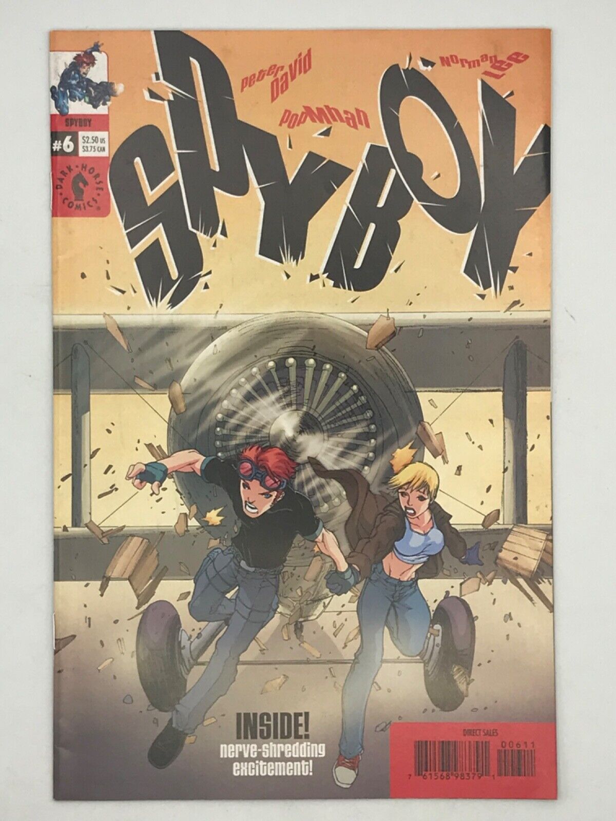 Dark Horse Comics: Spy Boy #6 - 2000 - Peter David, Pop Mhan, Norman Lee