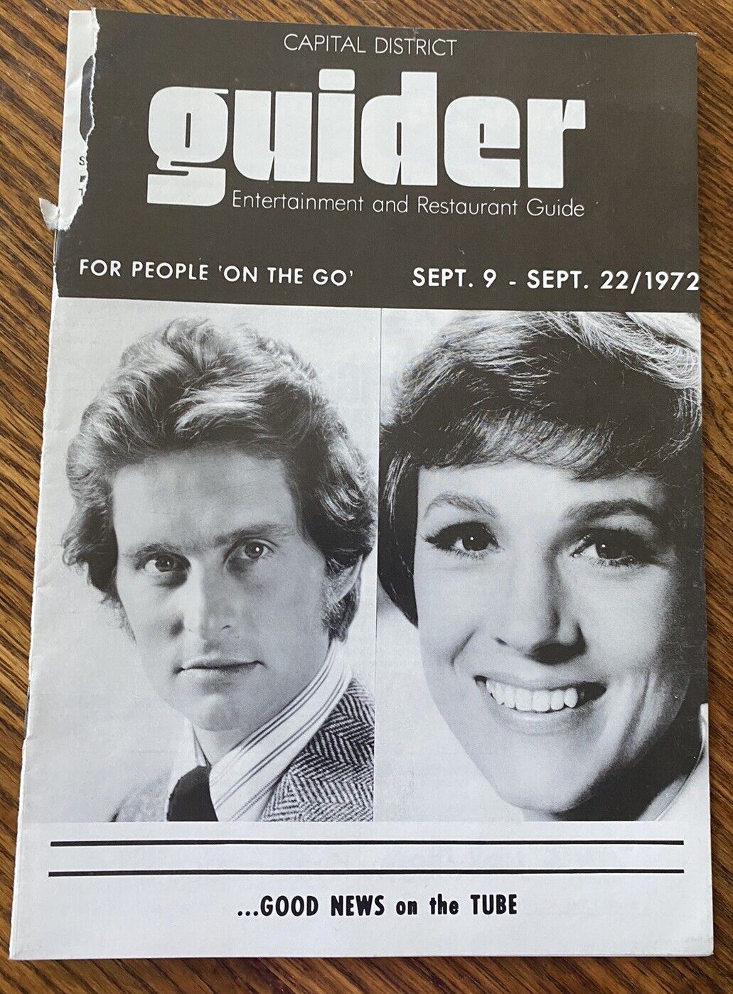 Capital District Guider Sept 1972, Entertainment & Restaurant Guide, New York