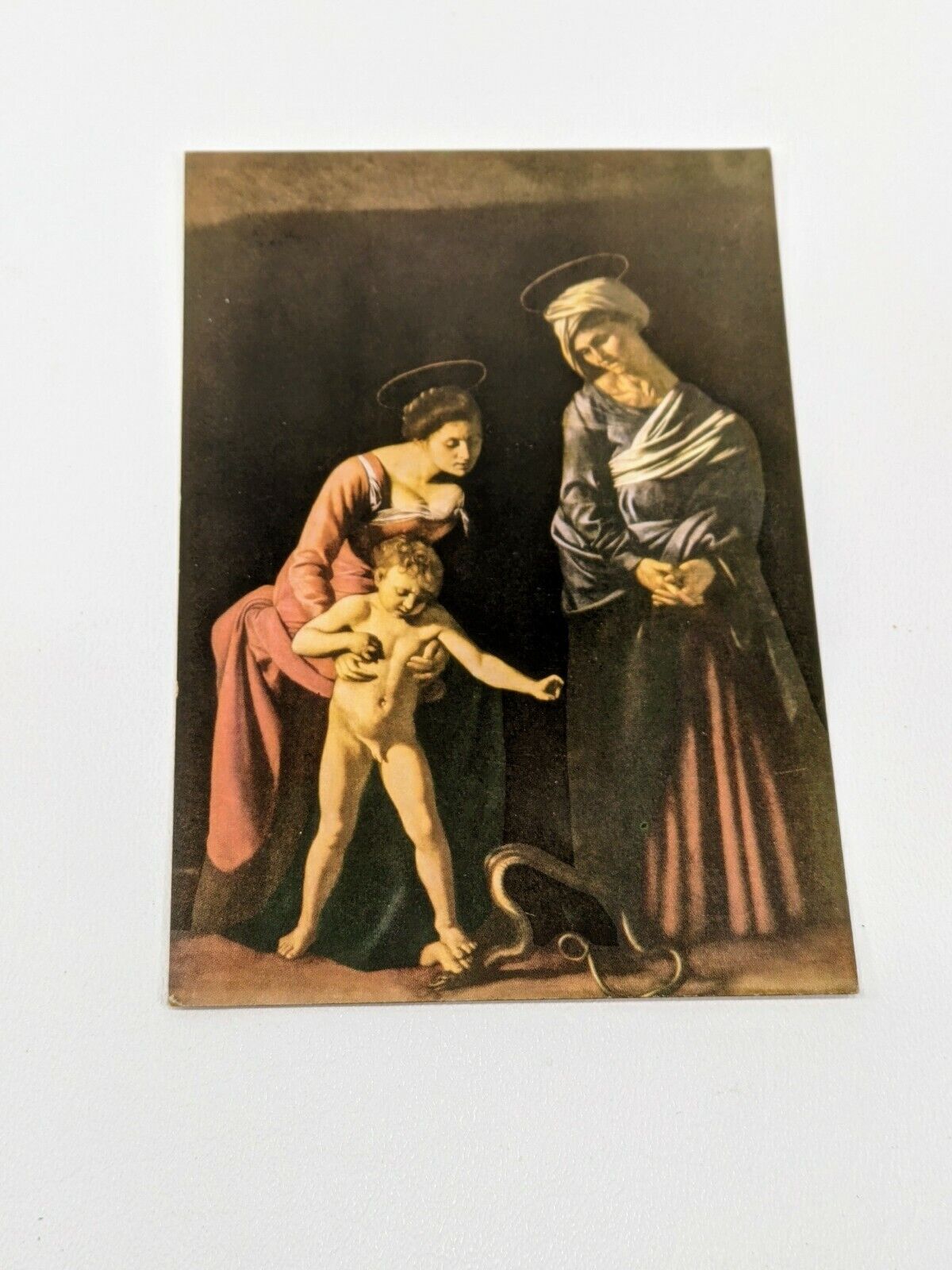 Vtg Postcard The Madonna and Child with St. Anne Dei Palafrenieri