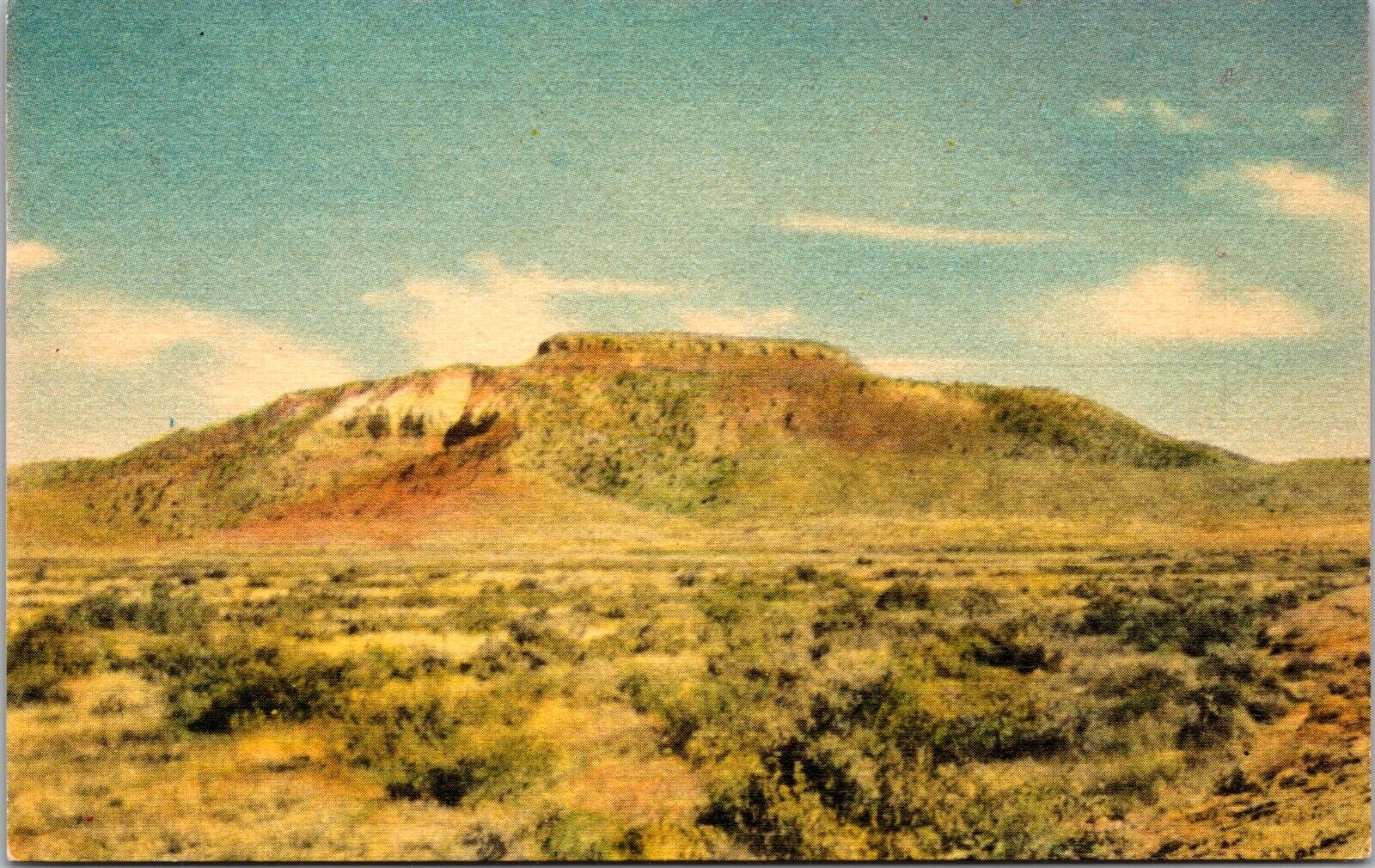 Postcard Unused No 15 Tucumcari Mountain  New Mexico N M [bu]