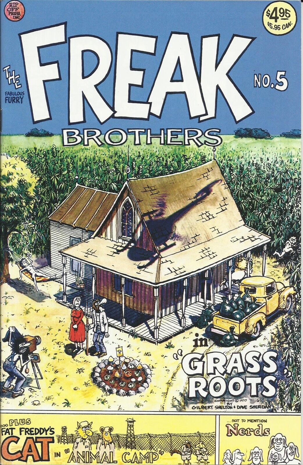 FABULOUS FURRY FREAK BROTHERS COMIC #5 [2003 REISSUE] MINT CONDITION FAT FREDDY