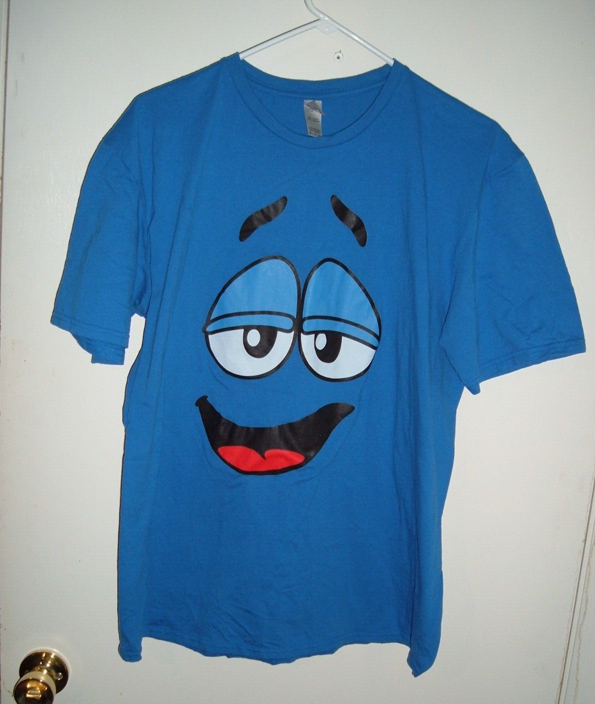 M & M\'s Blue Candy Adult XL Gildan T-Shirt