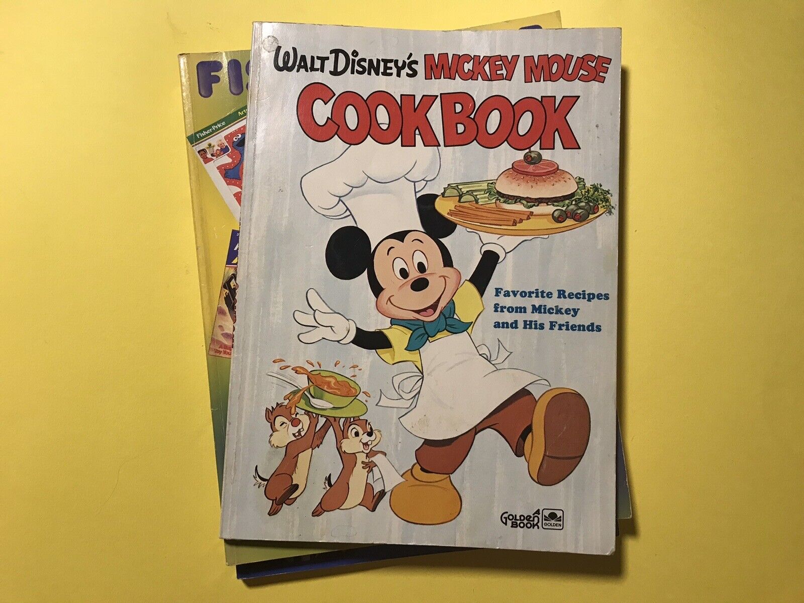 Walt Disney’s Mickey Mouse Cookbook Published 1975  Paperback