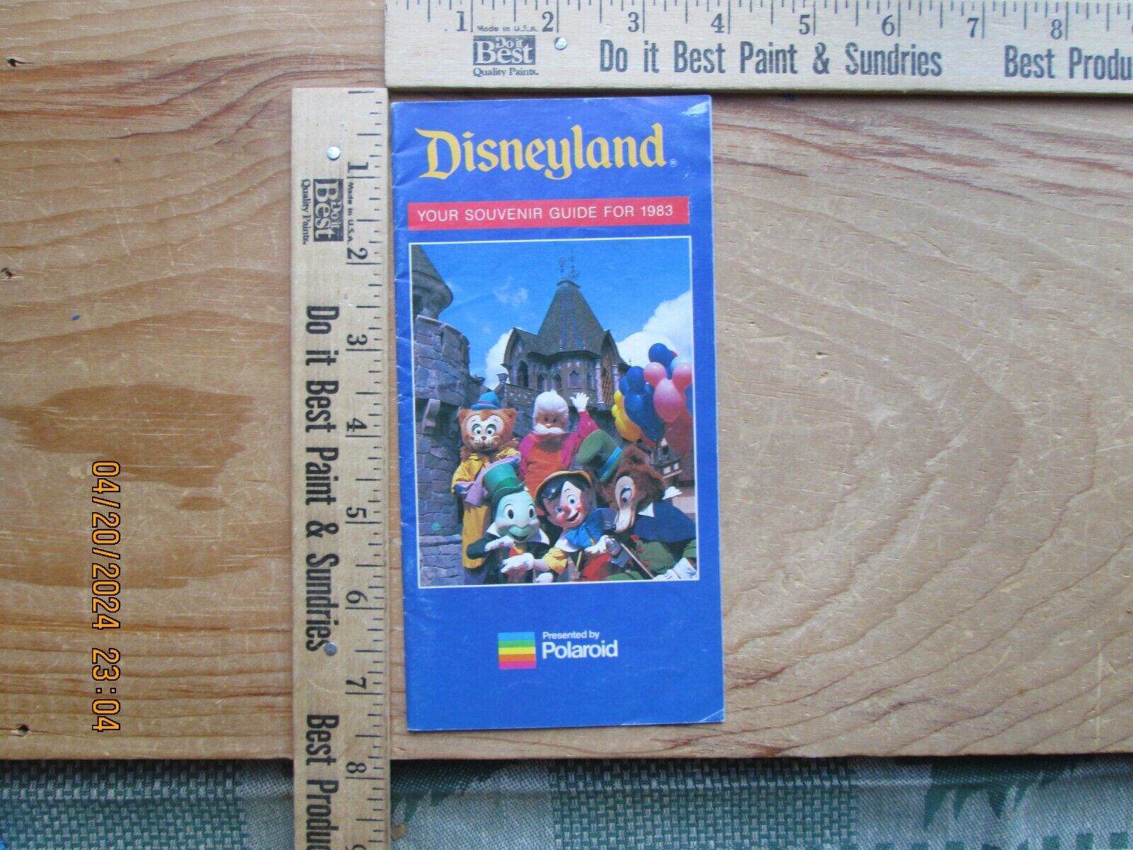 Disneyland your souvenir guide for 1983